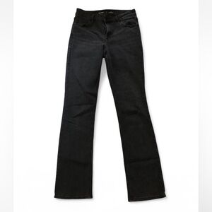Old Navy Women's mid rise Wow bootcut washed black jeans, size 4 Long